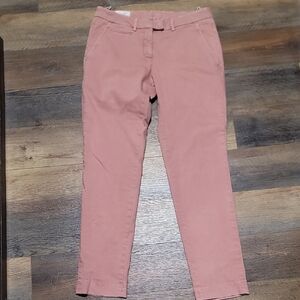 Incotex Pink Straight Leg Pants